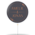 Amelie &amp; Jonas met achtergrond (sjabloon)