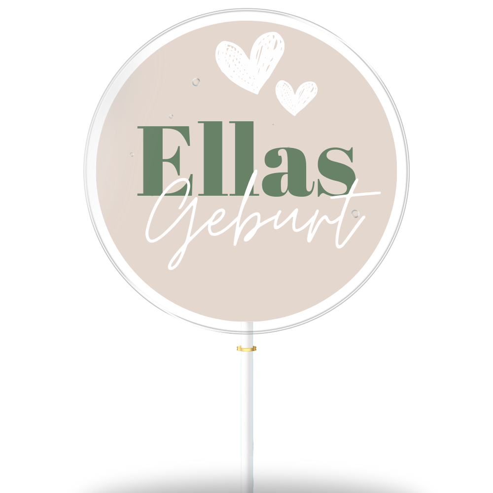 Ella's geboorte (geschenkdoos van 8)