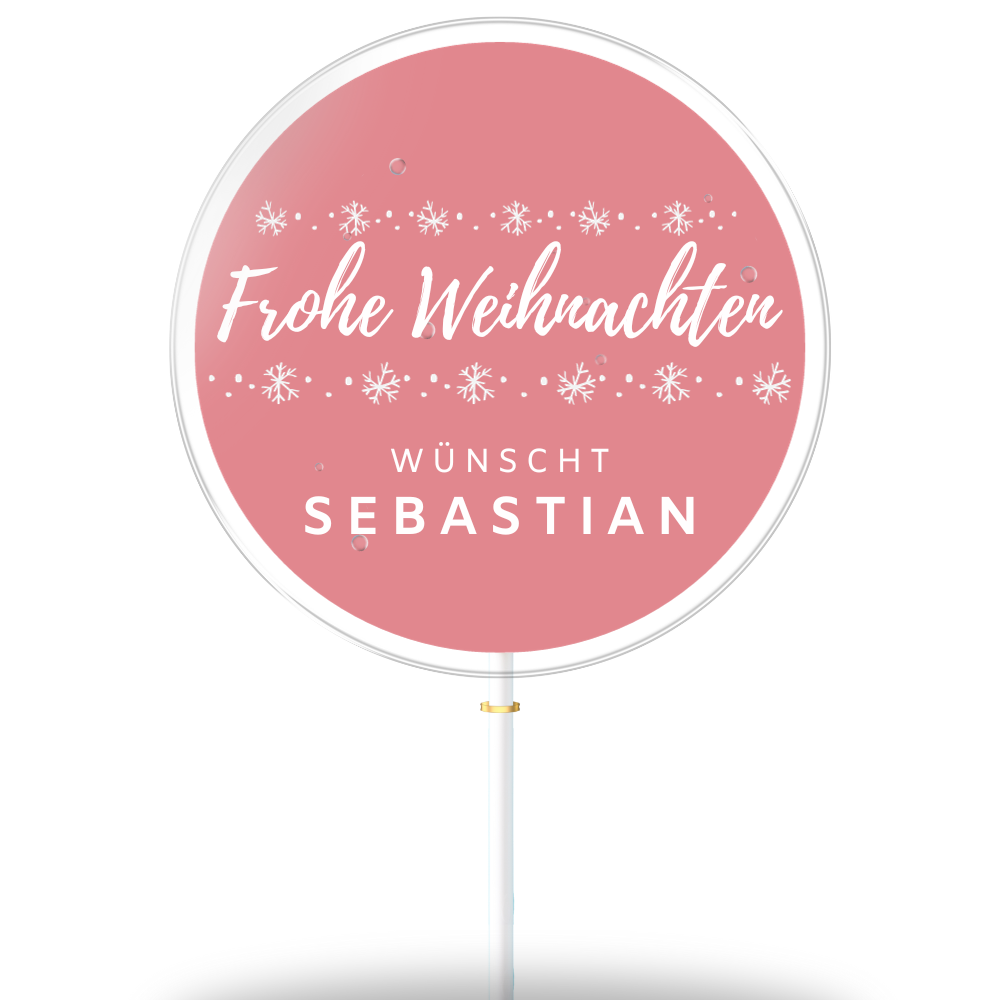 Kerstsneeuwvlok "Sebastian"