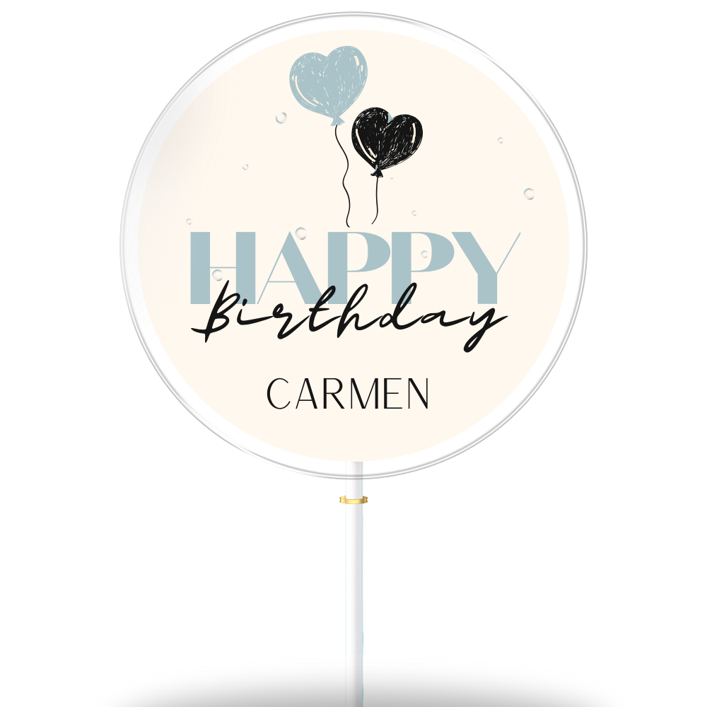Happy Birthday "Carmen (gift box of 8)