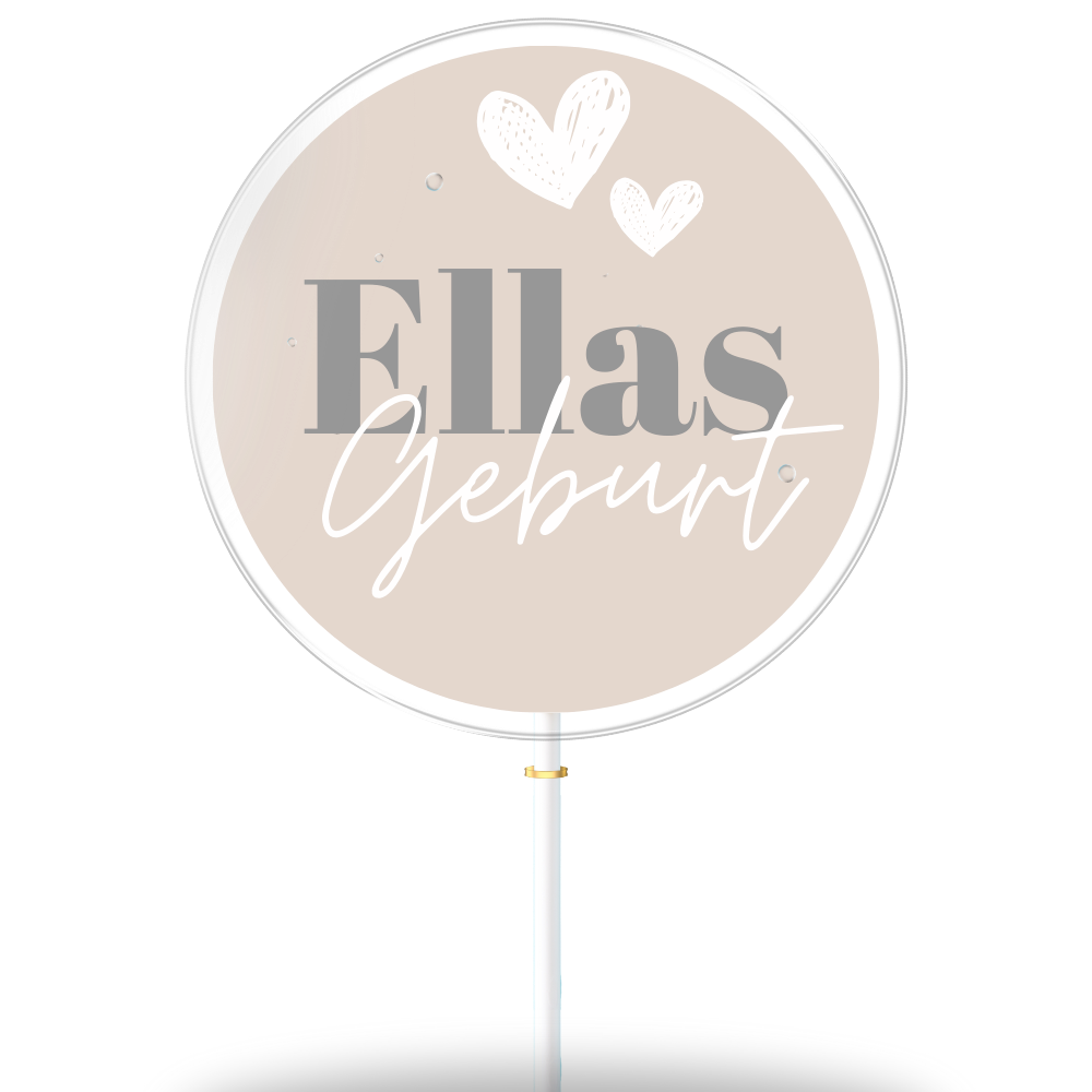 Ella's geboorte
