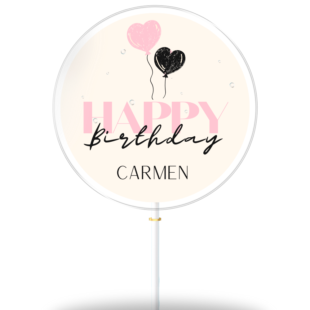 Happy Birthday "Carmen (8er Geschenkbox)