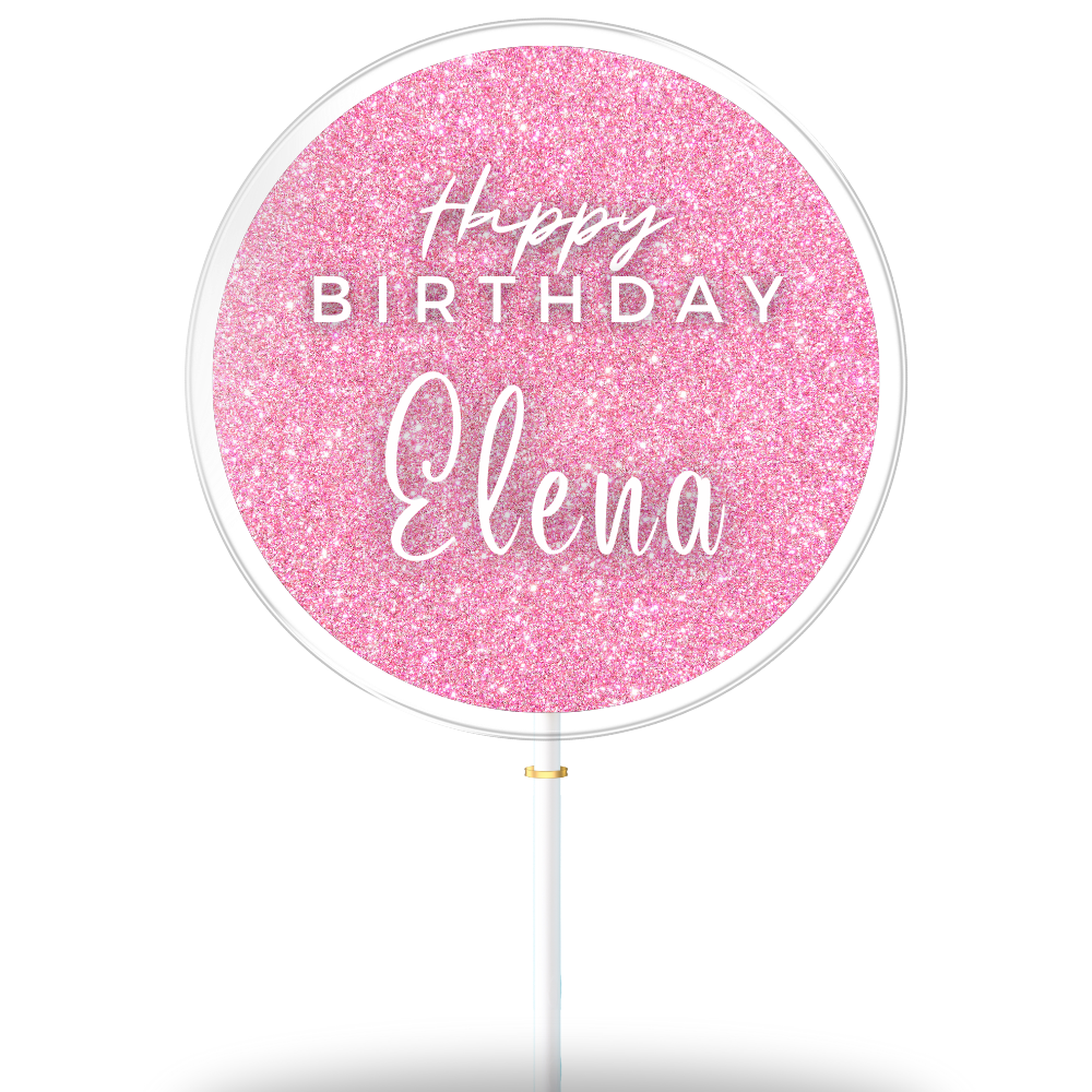 Gelukkige Verjaardag "Elena" (geschenkdoos van 8)