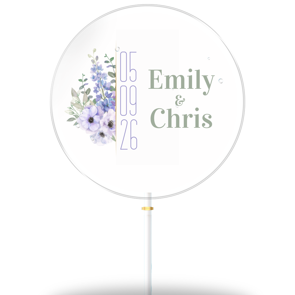 Serce Anne & Marcel z tłem