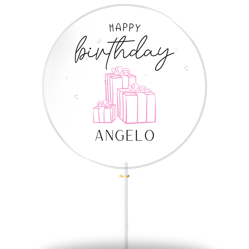 Happy Birthday "Angelo" (gift box of 8)