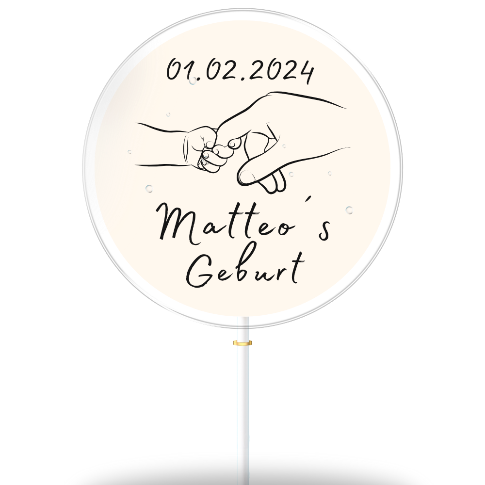 Matteo's Birth "Date" (Gift Box of 8)