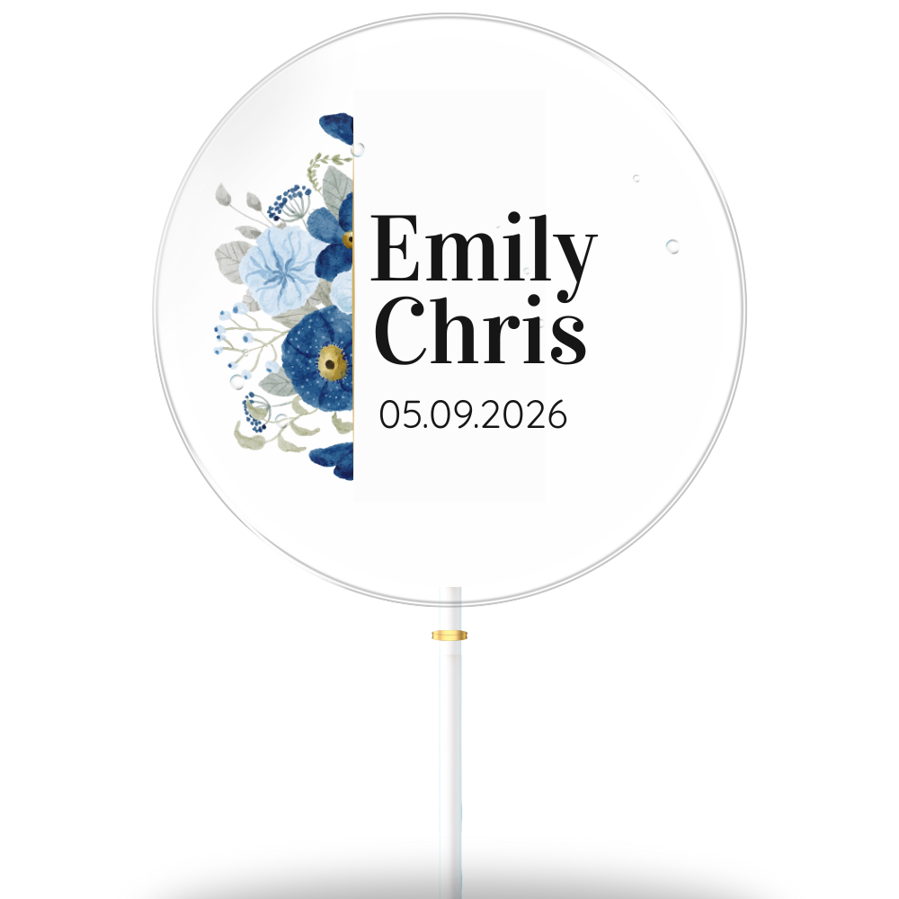 Serce Anne & Marcel z tłem