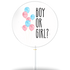 Boy or Girl? "Balloons" (gift box of 8)