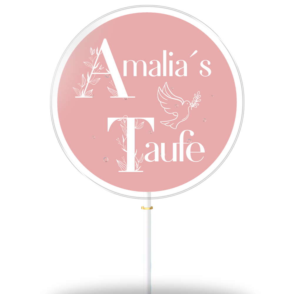 Amalia's Taufe