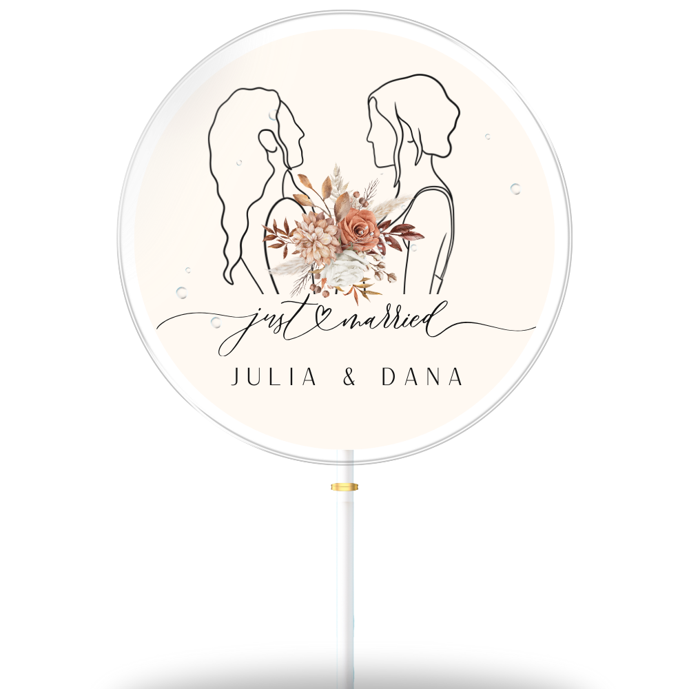 Serce Anne & Marcel z tłem