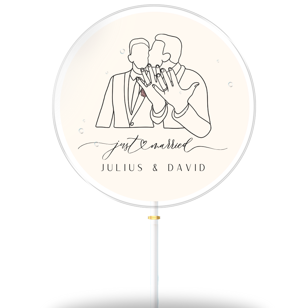 Serce Anne & Marcel z tłem