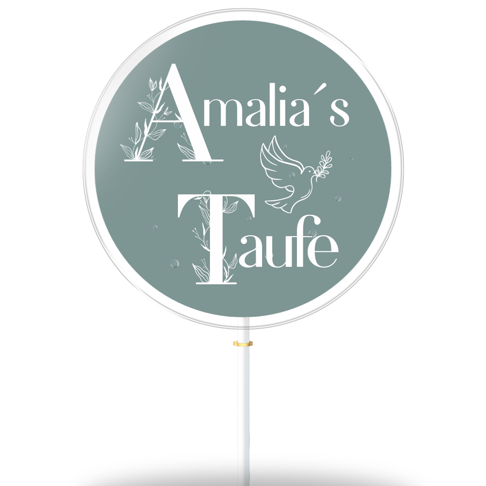 Amalia's Taufe