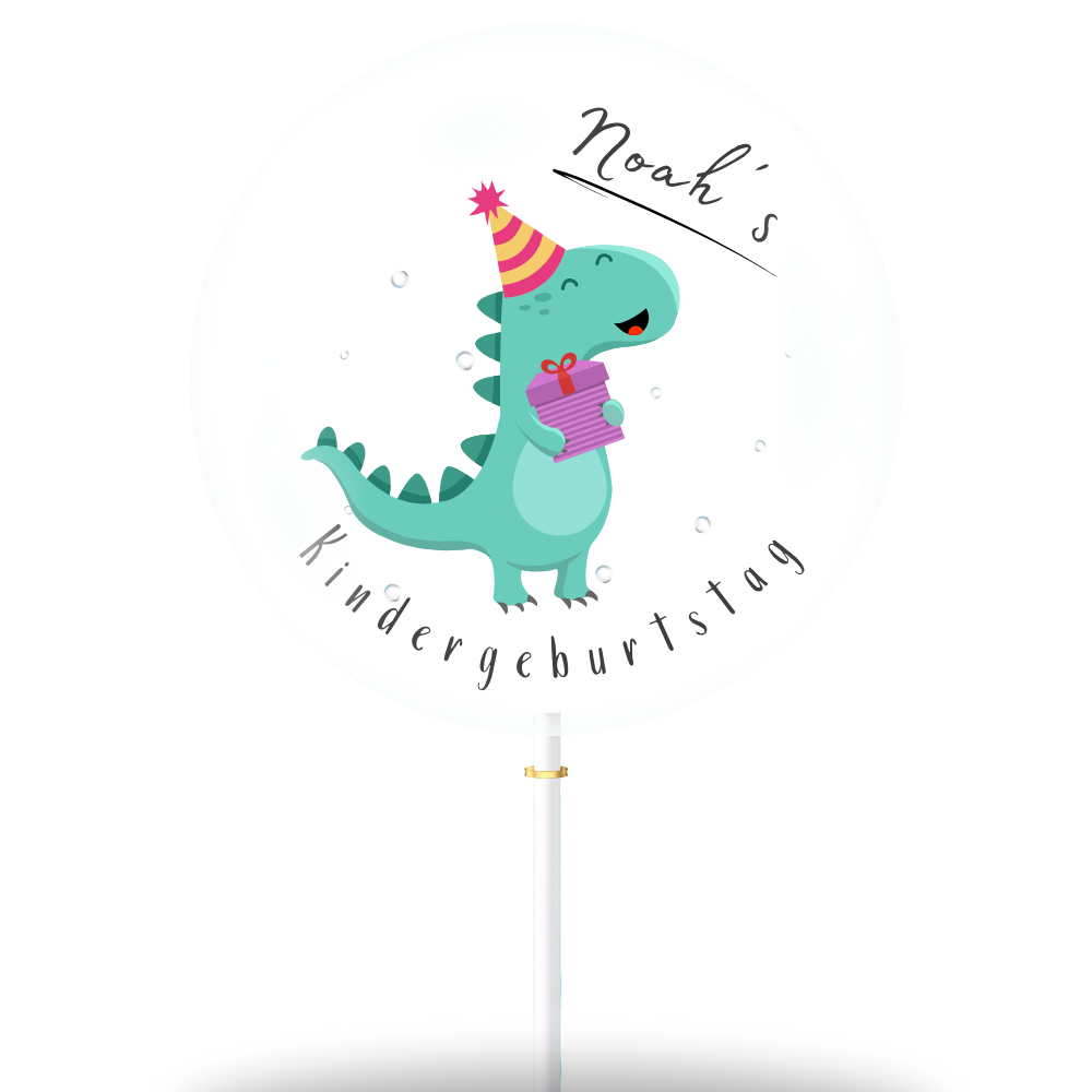 Dino children's birthday (gift box of 8)