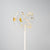 Flowerpops "White Wedding" with gold leaf