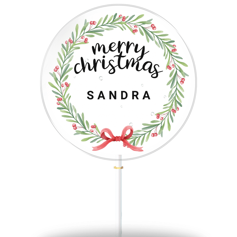 Weihnachten Liebe "Sandra" (8er Geschenkbox)