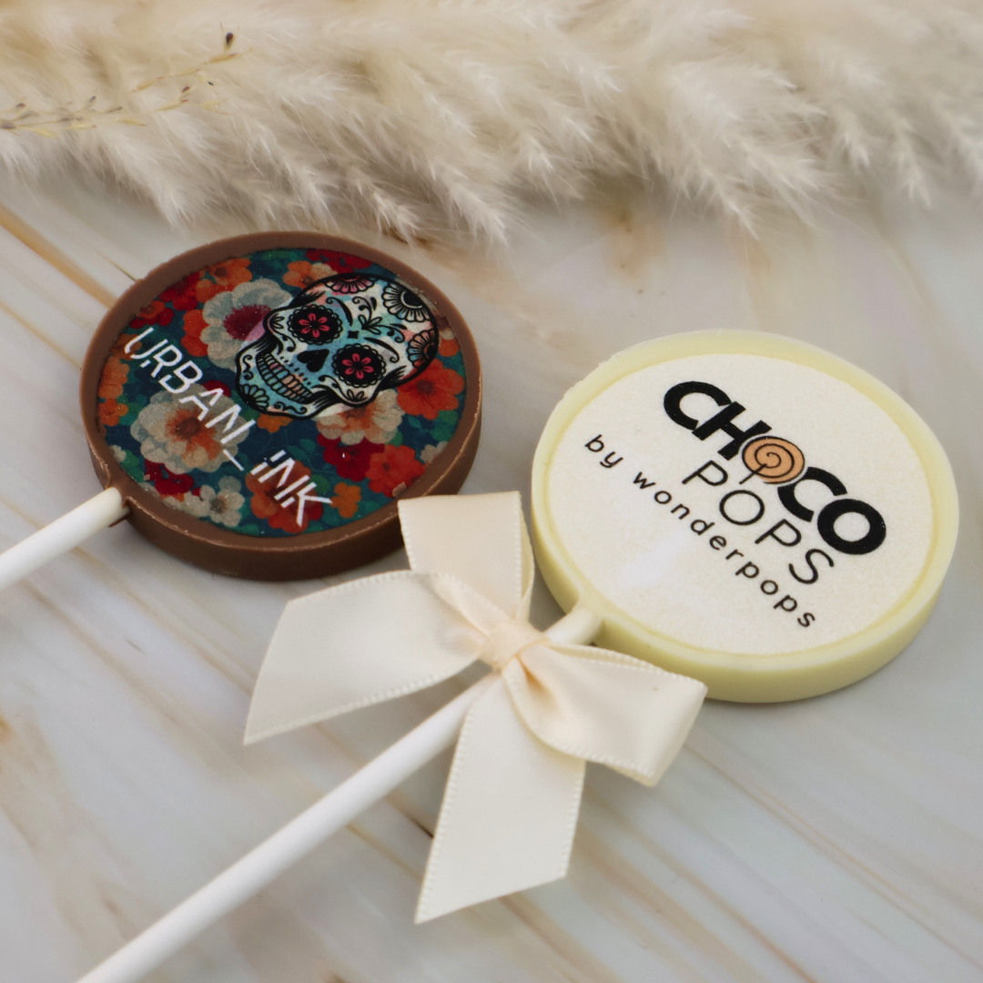 ChocoPops by Wonderpops – Schokoladenlutscher mit Logo für Firmenkunden